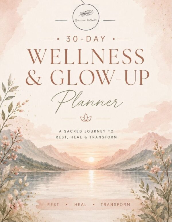 30‑day wellness & glow‑up planner